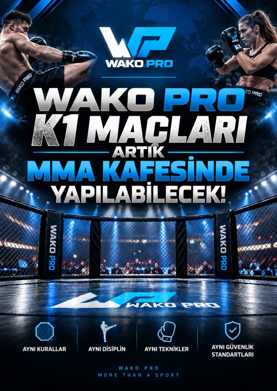 WAKO PRO K1 Maçları Artık MMA Kafesinde Yapılabilecek!