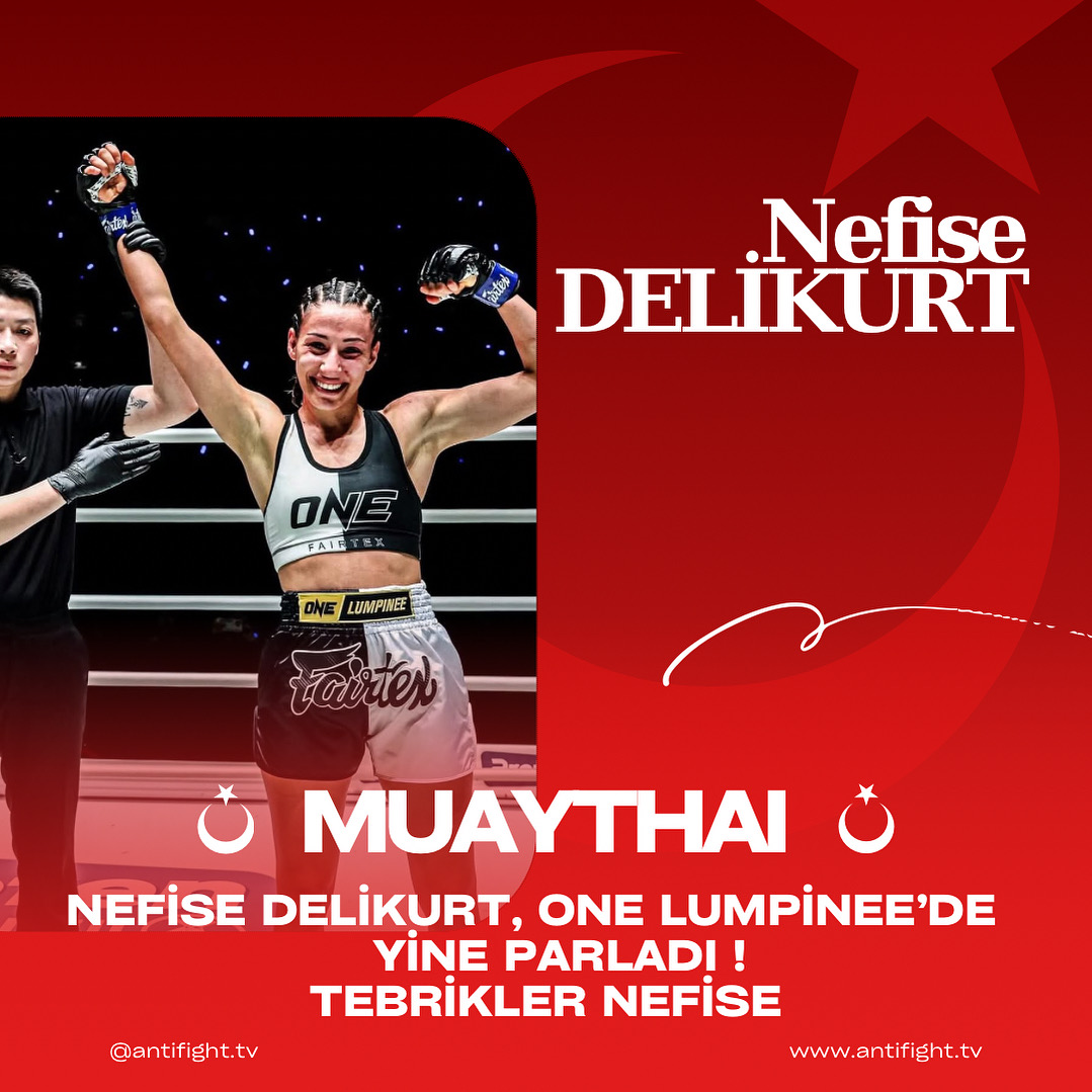 Nefise Delikurt, ONE Lumpinee’de yine parladı!