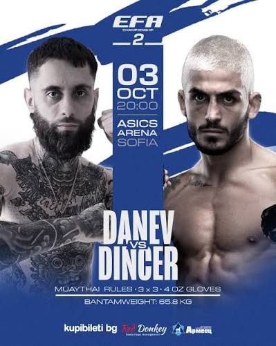 Erdem Taha Dinçer, EFA Championship 2’de Tomas Danev ile Karşılaşacak